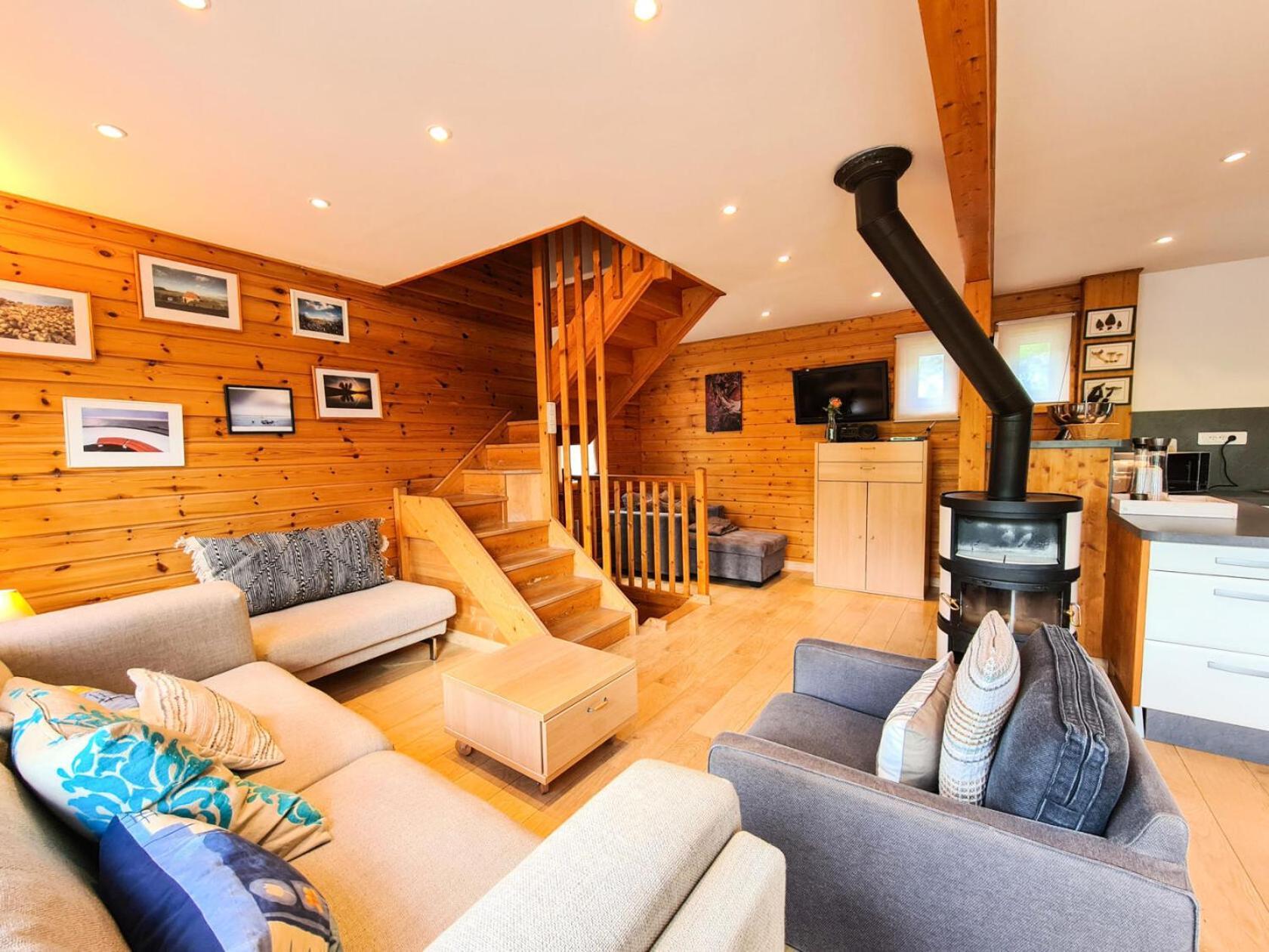 Residence Hameau - Chalet Lumineux - Poele A Bois - Wifi Gratuit Et Illimite - Garage Mae-7353 Flaine Luaran gambar